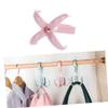 Hangers 8pcs 360 Hanger Hook Closet Organizer Handbag Bag Holder Shelf Tie Rack to Rotate Hanger Hanging Clothes Rack view 3