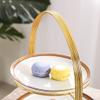 2 Tier Pastry Cupcake Fruit Plate Serving Dessert Holder Wedding Party Cupcake Dessert Stand Home Deco for Dessert Table view 4