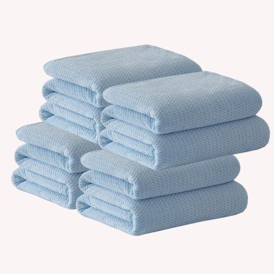 Bath Sheets Towels for Adults Soft & Absorbent Cotton Towel Sets Microfiber Bath Towel for Shower Pool Beach Bathroom Super Absorbent Soft Quick Dry, 4 Piece (57.0 * 33.4inch, Blue)