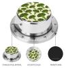 Green Broccoli Kitchen Timer Stainless Steel 60 Minute Countdown Timer for Cooking Fitness Baking Studying view 3