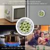 Green Broccoli Kitchen Timer Stainless Steel 60 Minute Countdown Timer for Cooking Fitness Baking Studying view 4