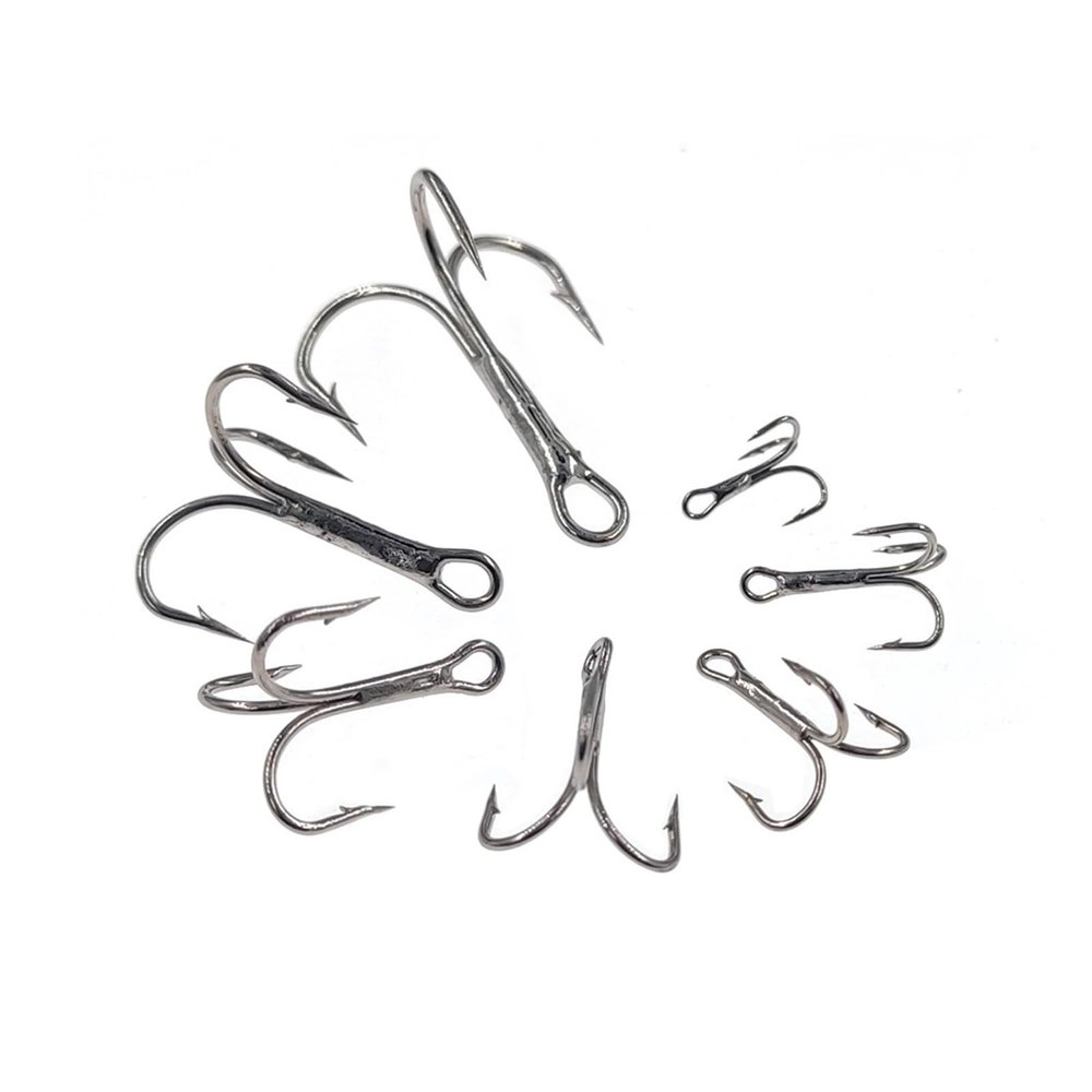 DHAEY SeroNi Hook 10#-10/0# Full Size Fishhooks 50PCS/6PCS High Strength Carbon Steel Angl(34PCS Model 1-0)