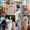 AIERSA 5Pcs Straw Cover Cap for Stanley Cup, Silicone Straw Topper Compatible with Stanley 30&40 Oz Tumbler with Handle,Mini Cup Straw Tip Covers for Stanley Cups Accessories view 3