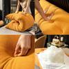 COZMAX Triangle Pillow Wedge Bed TV Pillow Adult Bed Back Support Bed/Sofa Long Reading Pillow, Bed Head Pillow Queen Bed Pillow/Triangle Bedside Cushion (Color : K, Size : 150cm/59inch) view 4
