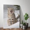 Winter Wildlife Animal Bobcat Lynx Cute Big Cats Playing In Snow Snow Scene So Beautiful Room Aesthetics Posters Canvas Posters Bedroom Decoration Sports Office Decoration Gifts Wall Art Decoration Pr view 2