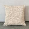 MangGou Throw Pillow Cover Solid Cream Cheetah Cushion Cover 24x24in Leopard Print Pillow Case Eurosham Accent Toss Pillowcase Rustic Decor for Sofa Living Room Bedroom (83w60u4qbpo0) view 2