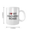 Abipuir Coworker Coffee Mug I Love My Palomino Horse Mug Unique Gifts for Men Unique Gifts for Men view 2