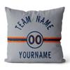 Lafubeatuy Custom Throw Pillow Personalized Football Style Print Name and Number for Men Women Boy Gift (Style 32) view 4