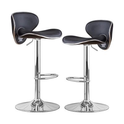 Comfortable Barstools Butterfly Back Bar Chair High Stool Modern high Chair 360Swivel Lift Adjustable bar Stool Creative backrest Counter Stool Advanced