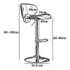 Comfortable Barstools Butterfly Back Bar Chair High Stool Modern high Chair 360Swivel Lift Adjustable bar Stool Creative backrest Counter Stool Advanced view 3