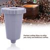 QANYEGN Coffee Filter, Stainless Steel Reusable Basket Coffee Filters Compatible with Most Coffee Machines, Fit for Home Brewer (1 3-piece set) view 3