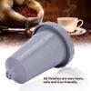 QANYEGN Coffee Filter, Stainless Steel Reusable Basket Coffee Filters Compatible with Most Coffee Machines, Fit for Home Brewer (1 3-piece set) view 4