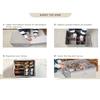 StorageWorks Shoe Organizer for Closet, Fits up to 16 Pairs, Shoe Cubby Storage Containers with Adjustable Dividers and Clear Cover, Taupe view 3