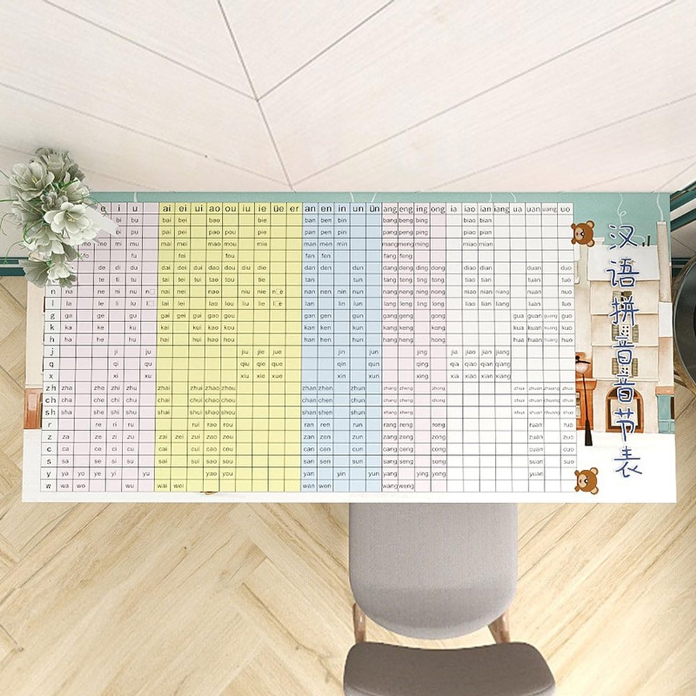 Children's Placemats, Children's Table Placemats, Children's Maths Addition, Subtraction, Multiplication and Division Placemats, Reusable (B 40x60cm)