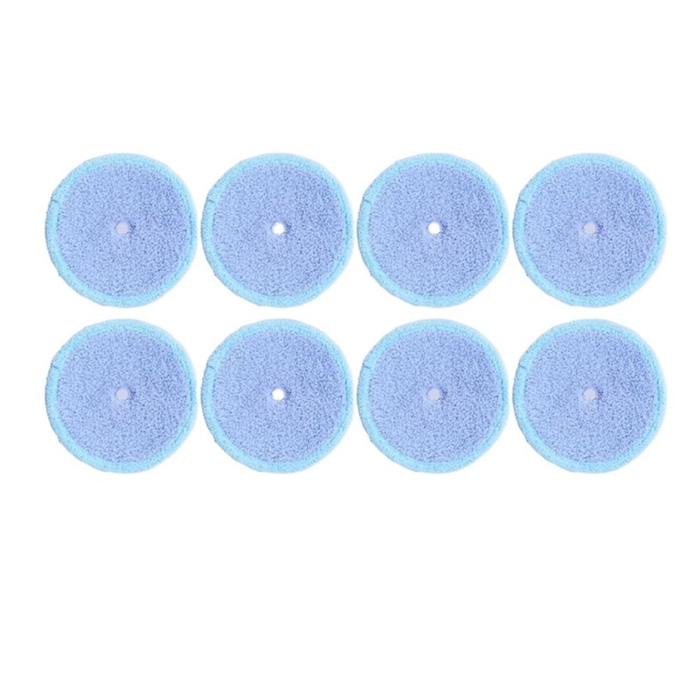 Robot Replacement Accessory Washable Mother Yarn and Microfiber Mop Pads Compatible for EVERYBOT Edge RS700 RS500 (Color : 8pcs)