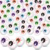 Leitee 60pcs Halloween Plastic Eyeballs Fake Eye Ball, 1 Inch, Colorful view 1