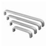 1 X Handle with Scres 4/6/8/10/12 Inches Space Aluminum Handles Kitchen Door Cabinet Straight Handle Pull Knobs Furniture Hardware (Color : Solid, Size : 160mm) view 1