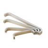 1 X Handle with Scres 4/6/8/10/12 Inches Space Aluminum Handles Kitchen Door Cabinet Straight Handle Pull Knobs Furniture Hardware (Color : Solid, Size : 160mm) view 2
