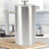 1L French Press Coffee Maker, Stainless Steel French Press with Filter, Double Wall Insulated French Cofee Press Pot, French Press for Tea, Hot Chocolate, Coffee, Cappuccino view 4