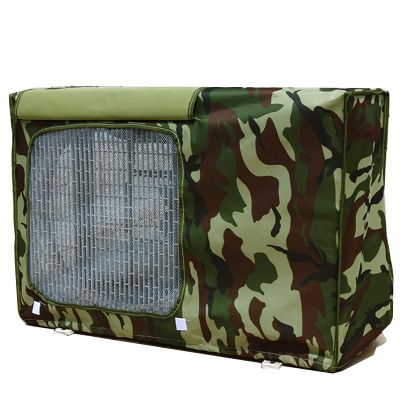 UTOYA Air Conditioner Insulation Cover for Outside Unit, Outdoor Dust-Proof and Waterproof Windows AC Sunshade, Condenser Rainproof Canopy,600D Oxford Cloth (Color : Green, Size : 100 * 80 * 43cm)