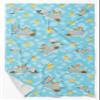 Caroline's Treasures WDK5680BTLG Gold and White Shih Tzu Bath Towel Large view 1