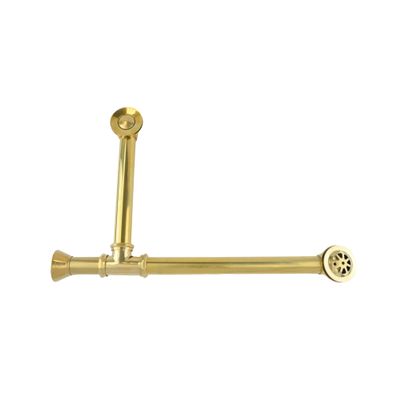 Strom Living Toe Touch Waste and Overflow Tub Drain P0007TE