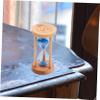 GANAZONO Elegant Wooden Hourglass Desktop Timer for Quick Decor Tabletop Accessory view 3