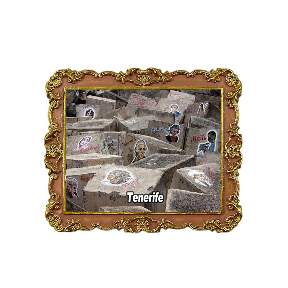 Tenerife Canary Islands Spain Refrigerator Magnet Travel Souvenir Fridge Decoration 3D Magnetic Sticker Craft Collection
