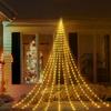 Emonoo Outdoor Christmas Decorations LED Lights for Christmas Tree, Indoor Led Strip Lights for Bedroom 200 LED 8 Modes Party Home Holiday Decor (White) view 1