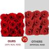 YFYS Forever Flowers for Delivery Prime - 9pcs Preserved Fresh Roses, Genuine Roses That Last for Years, for Birthday Gifts for Women, Valentines Day, and Mother's Day (Red) view 4