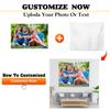 SCMYK Custom Tapestry Upload Images Customized Wall Hanging Tapestry Design Your Own Personalized Tapestry Backdrop with Photo(29x37 Vertical) view 2