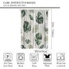 Tropical Palm Leaf Printed Curtains,Vintage Plant Leaves Bohemian Minimalist Style Bedroom Living Room Kitchen Curtains 42x63in view 2