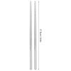 QANYEGN 1 Pair Chopsticks, Stainless Steel chopstick, 6.9in Tableware Cutlery for Home, Kitchen Use. view 2