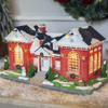 Lemax Village Collection Public Library, with 4.5V Adaptor view 2