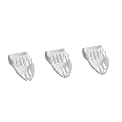 Cabilock 3pcs Creative Wall Mount Storage Rack Modern Decor Soap Holder Magnetic Soap Shelf for Bathroom Kitchen Rack Brush Comb
