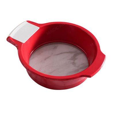 BESTonZON 1pc Metal Strainer Stainless Steel Colander Fine Mesh Strainer Pasta Strainer Cake Sifter Flour Strainer Sifter Cake Baking Filter Baking Sieve Flour Sieve Large Filter