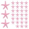 AUEAR, 30 Pack Pink Resin Pencil Finger Starfish Ornament Decor for Wedding Home Decoration view 1