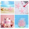 AUEAR, 30 Pack Pink Resin Pencil Finger Starfish Ornament Decor for Wedding Home Decoration view 3