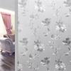 Lifup Frosted Glass Window Film, Decorative Window Privacy Film, Stained Glass Window Sticker, Sun Blocking Static Clings Window Clings for Home Bathroom Flower Pattern 3 12 x 118 Inch view 1