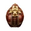 Top Brass CAI Shen Statue - God of Wealth and Fortune, Caishen Figurines & Sculpture, Tsai Shen Yeh - Feng Shui Decor & Gifts for Home, Feng Shui Statue, Chinese Decor & Gifts,Chinese New Year Gift view 1