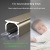 LIYI929GP Ceiling Or Wall Mount Curtain Tracks - 2M 3M 6M Ceiling Track for Curtains - Flexible Room Divider Curtain Rods - Aluminum Alloy Curtain Track Rail Set with Roller Hooks, Easy to Install view 4