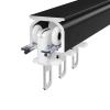 Ceiling Or Wall Mount Curtain Tracks - 2M 3M 6M Ceiling Track For Curtains - Flexible Room Divider Curtain Rods - Aluminum Alloy Curtain Track Rail Set With Roller Hooks, Easy To Install view 1