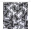 Chess Game Pieces Shower Curtain with Grommets and Hooks Waterproof Bath Curtains for Bathroom Showers Bathtubs Decoration view 1