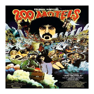 200 Motels Poster Movie Poster Replica (27"x40")