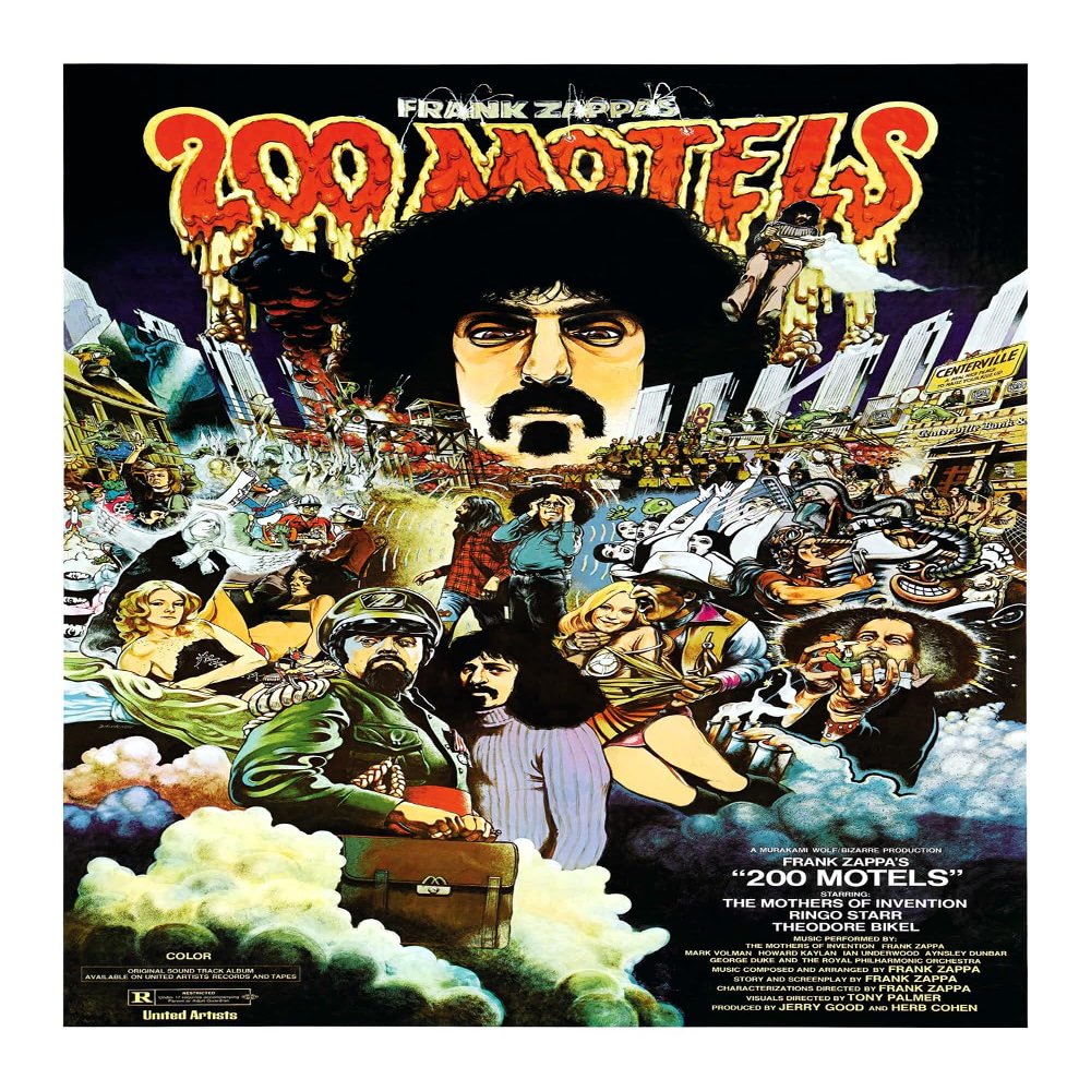 200 Motels Poster Movie Poster Replica (27"x40")