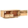 BUKSCYJS Furniture for Bedroom, Wood Tv Console, TV Cabinet, Robust and Durable Suitable for Offices, Living Rooms, bedrooms, playrooms 35.4"x11.8"x13.8" Solid Mango Wood view 2