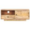 BUKSCYJS Furniture for Bedroom, Wood Tv Console, TV Cabinet, Robust and Durable Suitable for Offices, Living Rooms, bedrooms, playrooms 35.4"x11.8"x13.8" Solid Mango Wood view 3