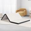 YIQIEDEY Folding Mattress,3 inch Tri Fold Memory Foam Mattress Topper,Portable Foldable Mattress Topper with Washable Cover,Non-Slip Bottom for Camping,Guest,Queen,78"x58"x3" view 1