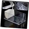 2pcs Acrylic Napkin Holder Tissue Box for Car Plastic Storage Box Dining Table Decor Tissue Holder Rectangular Guest Towel Holder Napkin Holder for Bathroom Desktop Tissue Holder/1623 view 3