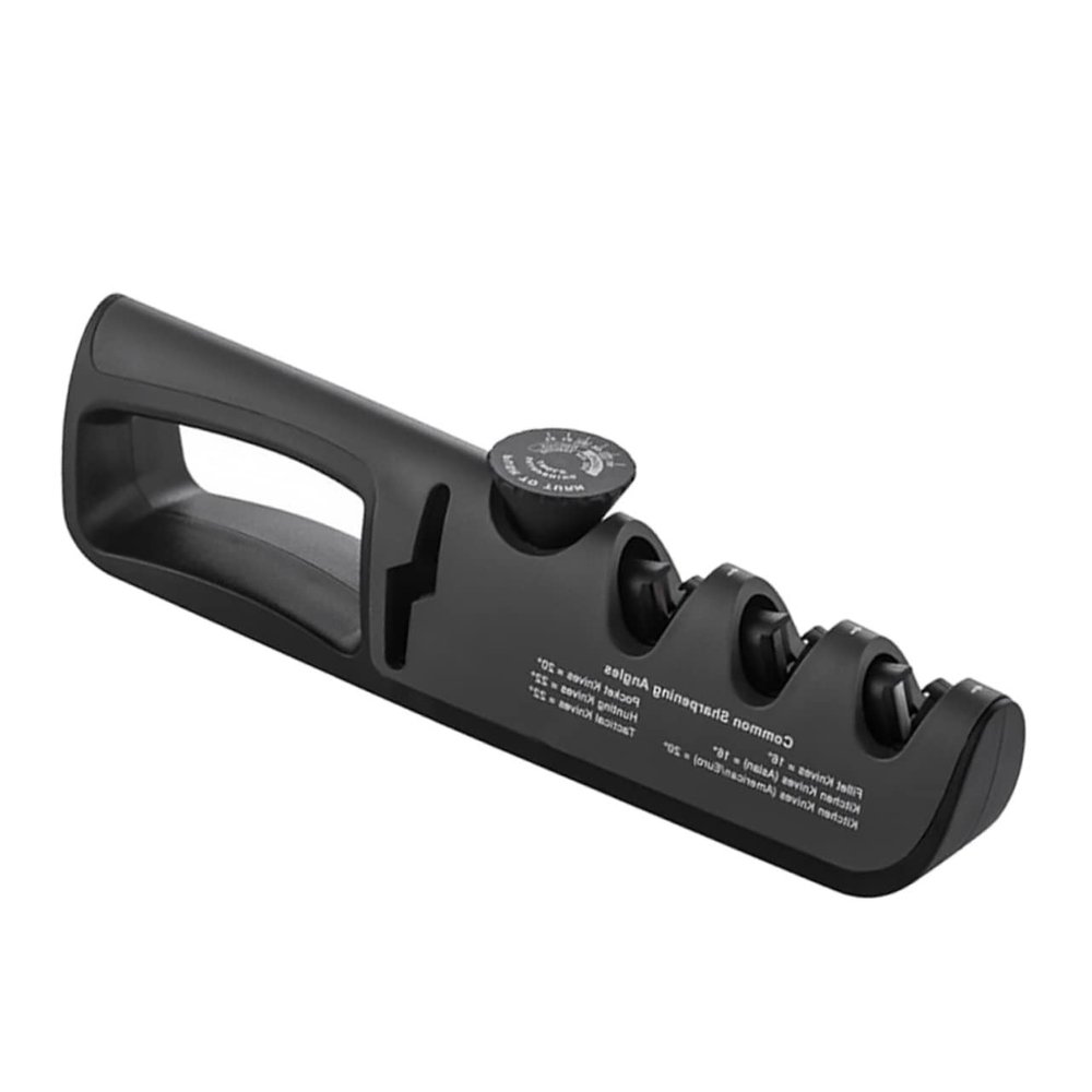 1pc Knife Sharpener Household Tools German Tools Multipurpose Tool Kitchen Scissors Sharpener Sharpener Scissor Sharpener Tool Kitchen Sharpening Tool Cutters Grinder Black/1779